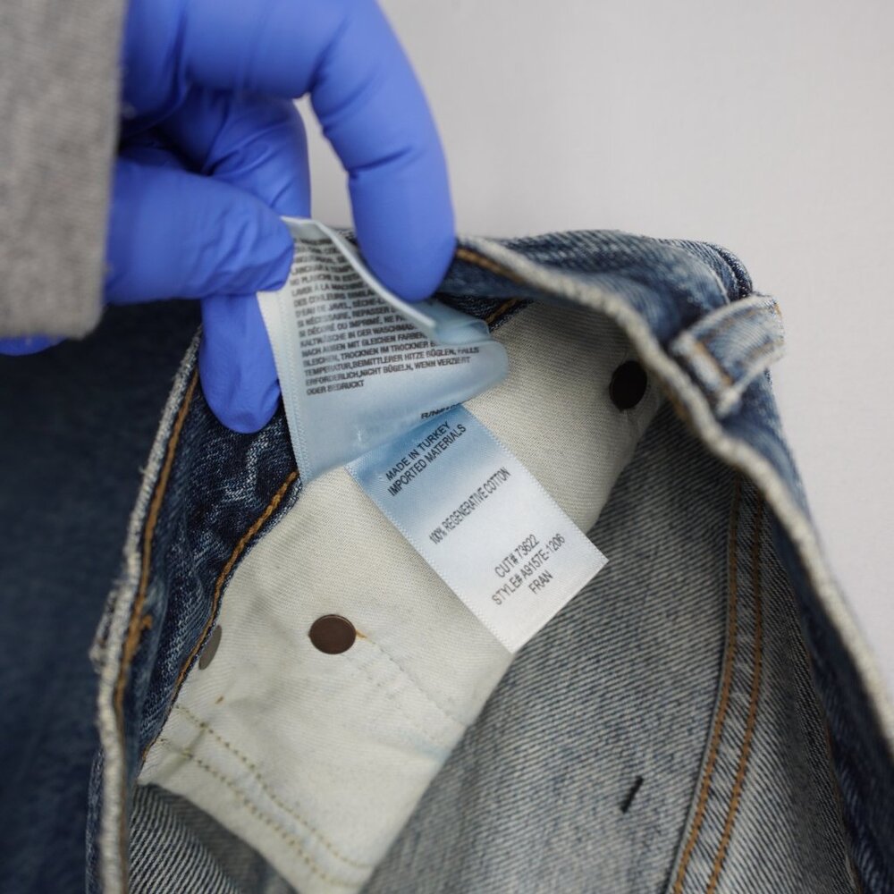 AGOLDE Fran Straight Leg Jeans in Dwell Size 28 - Picture 10 of 14